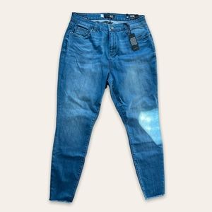 KUT from the Kloth High Rise Ankle Skinny Jeans NWT